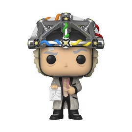 Funko Pop! & Tee: Back to The Future - Doc with Helmet, Adult XL