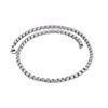Flat Box Chain for Men Women Stainless Steel Chain Necklace