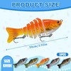 3D Bionic Swimming Bait, 5 Pieces Bionic Swimbait, Robot Fishing