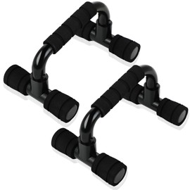 Push Up Grips Set of 2 Push Up Bars with Non-Slip Stainless Steel Bar Compact Pushups for Muscle Training and Strength Training Ideal for Full Body Exercises
