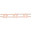 LuckyLy Pulseras Mujer con Dijes de Estrella, Acero Inoxidable con