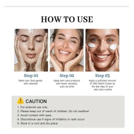 Crema Facial 345 Coreana - Reparadora 50 Ml, 2 Unidades