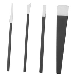 Baluue Safe Practical Foot Care Tool Set 4pcs Foot Peeling Trimmer Callus Remover for Foot Baths Salons and Home