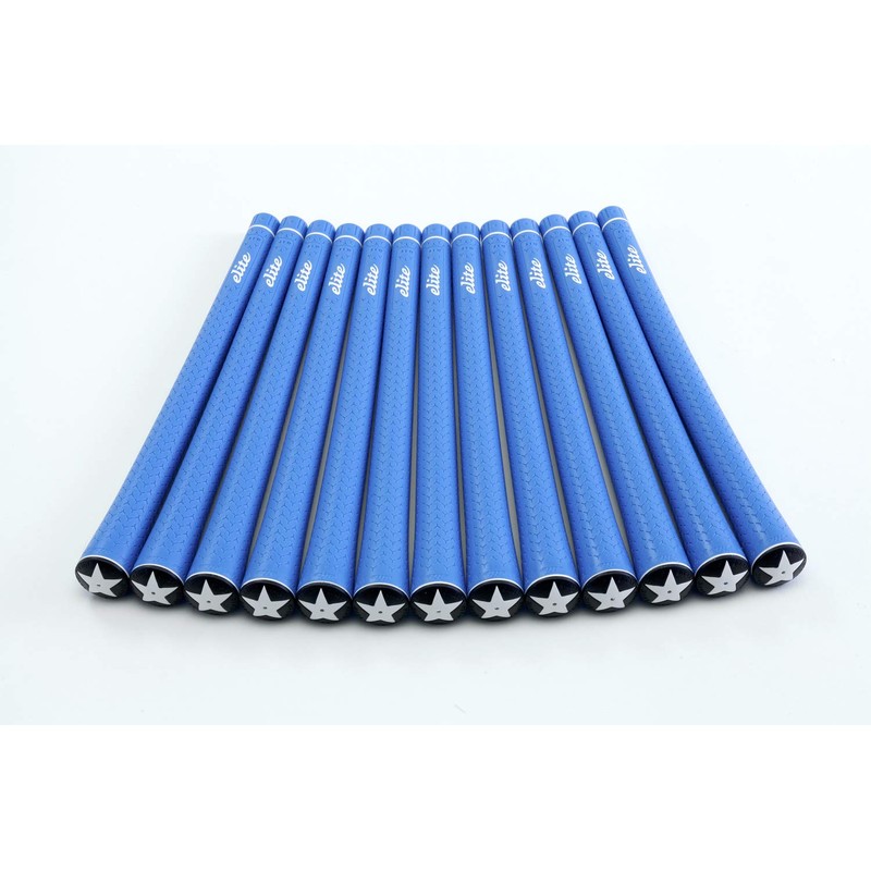 elitegrips Y360°s Air Golf Grips, Set of 13, Marine Blue,
