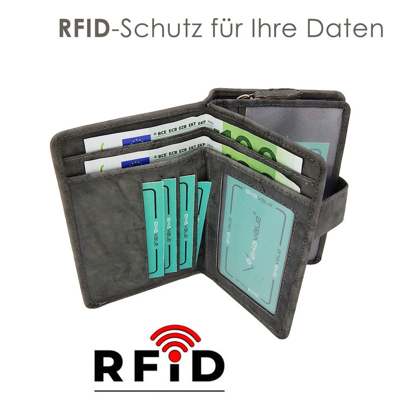 Women's Soft Leather Wallet with RFID Protection - Women's Wallet,