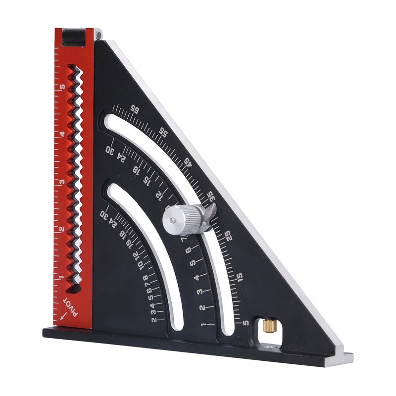 Folding Triangle Square Adjustable Positioning Magnet Goniometer Woodworking Scribe Tool