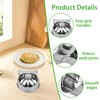 2PCS Rice Mold, Stainless Steel Flower Petal Shape Fired Rice