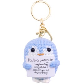 Mwmoeen Positive Potato Pocket Hug, Lustige Positive Kartoffel, Handgestrickte Kartoffelpuppe aus Wolle Motivationsgeschenke, Beste Freundin Geschenke für Freundin Kleine Geschenke für Frauen(L14)