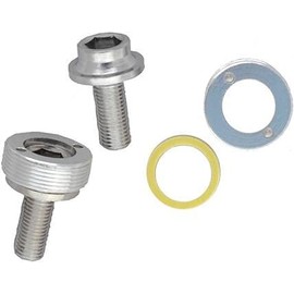 Spécialités TA Self Extracting Crank Bolts, Sliver, M8x20mm, Silver