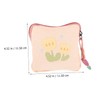 Baluue Square Period Bag Flower Pattern Coin Purse Sanitary Napkin