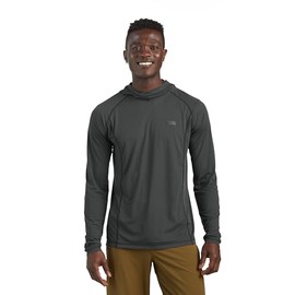 Outdoor Research Men’s Echo Hoodie - Lightweight UPF 15 Sun Shirt, Moisture-Wicking, Odor Control, Breathable, Storm, XL