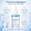 Hyaluronic Acid Serum Face Hydrating PDRN Liquid Peptide Gel Moisturizer