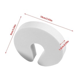 Door Finger Guards Pack of 6, Anti Door Slam Door Protector in White, Door Slam Stopper,Door slam Stopper,Door Finger Guards,Door Protector,Anti Door slam,Finger Guards for Doors