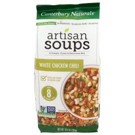 Canterbury Naturals Artisan Soup Mix, White Chicken Chili, Non-GMO, Makes 8 Servings (10.4 Ounce (Pack of 6))