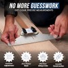Staircision Stair Tread Template Tool - Stair Gauge Set with