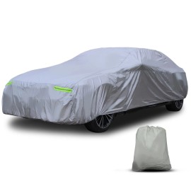 Unbranded Universal for Car Cover Waterproof All Weather Fit Sedan Length 190"-200"