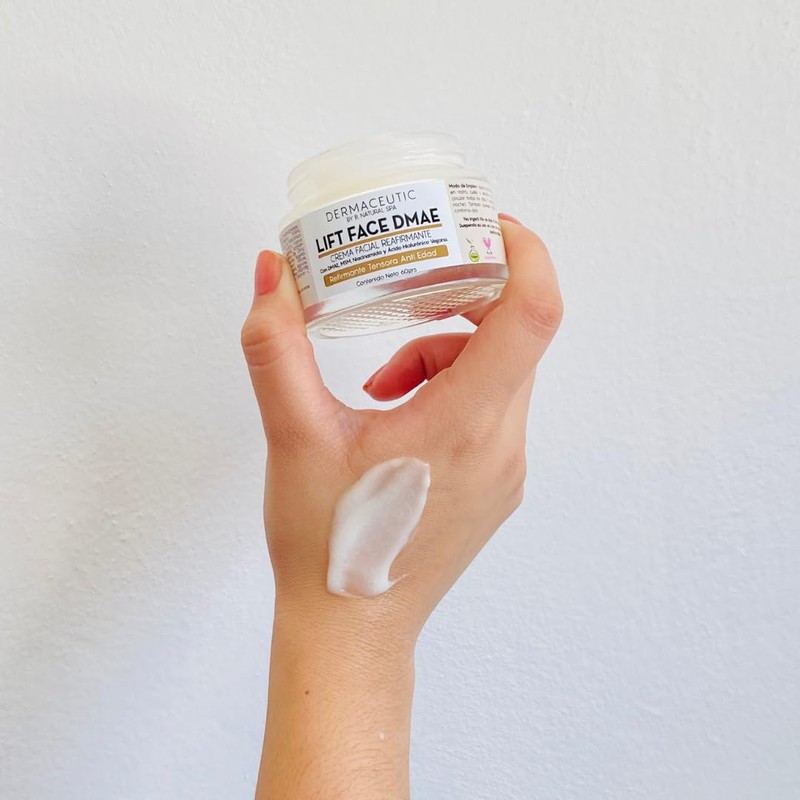 Crema Facial Reafirmante, Tensora y Rejuvenecedora con DMAE y MSM
