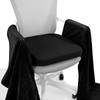 BUYUE Chair Cushion with Blanket 2 in 1, Thickened Foam