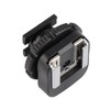 Black ABS CSM‑3 Hot Shoe Adapter Flash Mount Adapters for