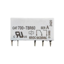 1pcs CAT 700-TBR60 CAT700-TBR60 60VDC 6A 250VAC 5-Pins Power Relay