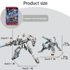 GAGINAN White Tiger Warrior Turn into Robot Toy, Sagacious Animal