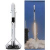 yuanpulalala Dragon+F9 Starship Heavy Metal Diecast Rocket Model Simulation Static