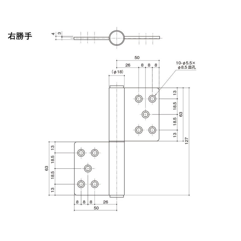 中西 Industrial Stainless Steel Flag Rifles # R 127x50 5Kj – 31 – AAR