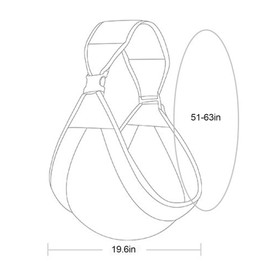 GmwyCzV Baby Sling Newborn Adjustable Koala Sling Multifunctional Breathable Baby Sling Baby Carrier for 0 to 48 Months Baby Carrier for Baby Carrier Toddlers up to 20 kg