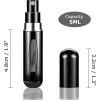 Obscyon Perfume Atomizer Bottle Travel Portable Mini Refillable Scent Pump