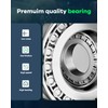 SCITOO Wheel Hub Wheel Bearing Assembly fit Boat Trailer Galvanized