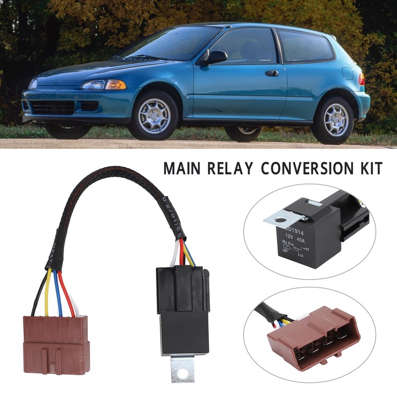 Main Relay Conversion Kit, 12V Premium OEM Main Relay Conversion