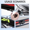 Bicycle Cable C-Clips Black 10Pcs: Brake Cables Clamps for Bicycles