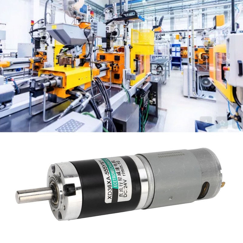 DC Geared Motor Copper High Torsion Low Noise Mini Electric