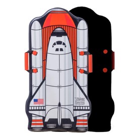 Flybar Snow Sled for Kids and Toddlers- Foam Toboggan, Ages 6+, Easy Grip Handles, Durable with Slick Bottom & PE Core Build, Lightweight Snow Boards, Snowboard Toys for Outdoor, Up to 110 lbs, 36"