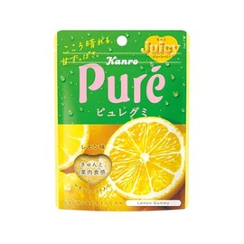 Kanro Pure Gumi Lemon 2.0 oz (56 g) x 6 Bags x 2 Cases