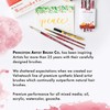 Princeton Velvetouch, Series 3950, Paint Brush for Acrylic, Oil and