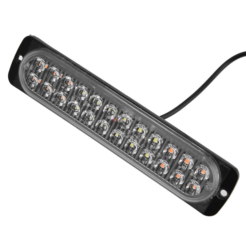 Emergency Strobe Lamps 24LEDs Waterproof Strobe Light Emergency Warning Flashing