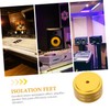 jojofuny 4sets Speaker Cabinet Feet Pads Rubber for Amplifier Isolation