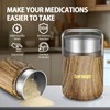 COOL KNIGHT Electric Pill Crusher, 150W Pill Grinder Suitable for