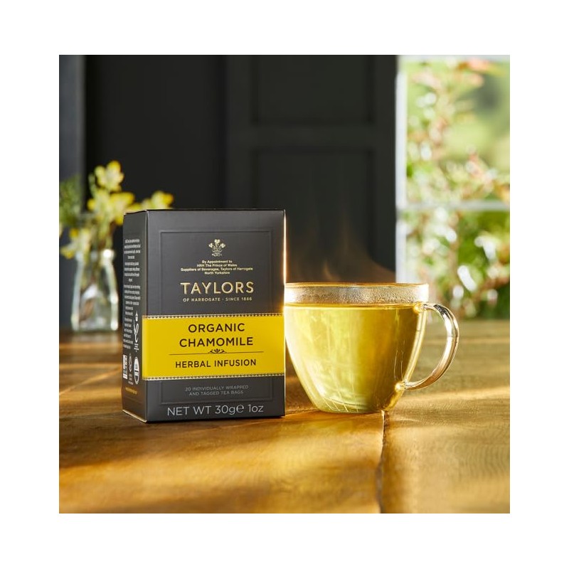 Taylors of Harrogate Herbal Tea Variety Pack, Individually Wrapped Bags,