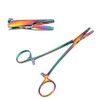 OdontoMed2011 Multi Titanium Color Rainbow Mayo HEGAR Needle Holder 5.5" Stainless Steel ODM