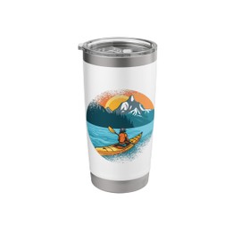 Kayaks Kayaker Paddling-paddle Canoes-Boating Kayaking Stainless Steel Insulated Tumbler
