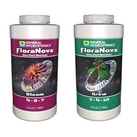General Hydroponics FloraNova Grow & Bloom - 1 Pint Each