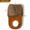 RingSun Thumb Guard Wood Carving Tools, Leather Finger Protector, Handmade