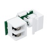 DIYTECH DC Keystone Jack, Power, 12v, 5.5mm x 2.1mm Connector
