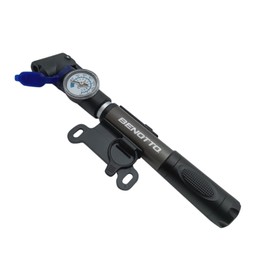 Benotto Bomba M25B-01 Mini Aluminio Mango Retractil V.A/V.F 5 Bar/60 PSI