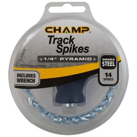 Champ 1/4" Pyramid Track Spike, 14 Count