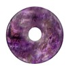 Morella Ladies' Necklace 80 cm with Doughnut Gemstone Pendant in