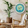 La Crosse Technology 433-3841MV2T 15.75" Indoor/Outdoor Quartz Clock with Temp-Margaritaville