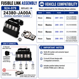 24380-JA00A Positive Battery Fuse Terminal Clamp 924-079 for Nissan